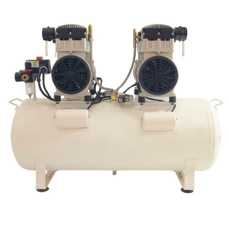 California Air Tools 20040C Ultra Quiet Oil-Free 4hp 20 Gallon Air Compressor rear view