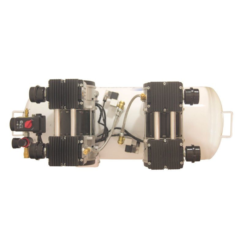 California Air Tools 20040C Ultra Quiet Oil-Free 4hp 20 Gallon Air Compressor top view