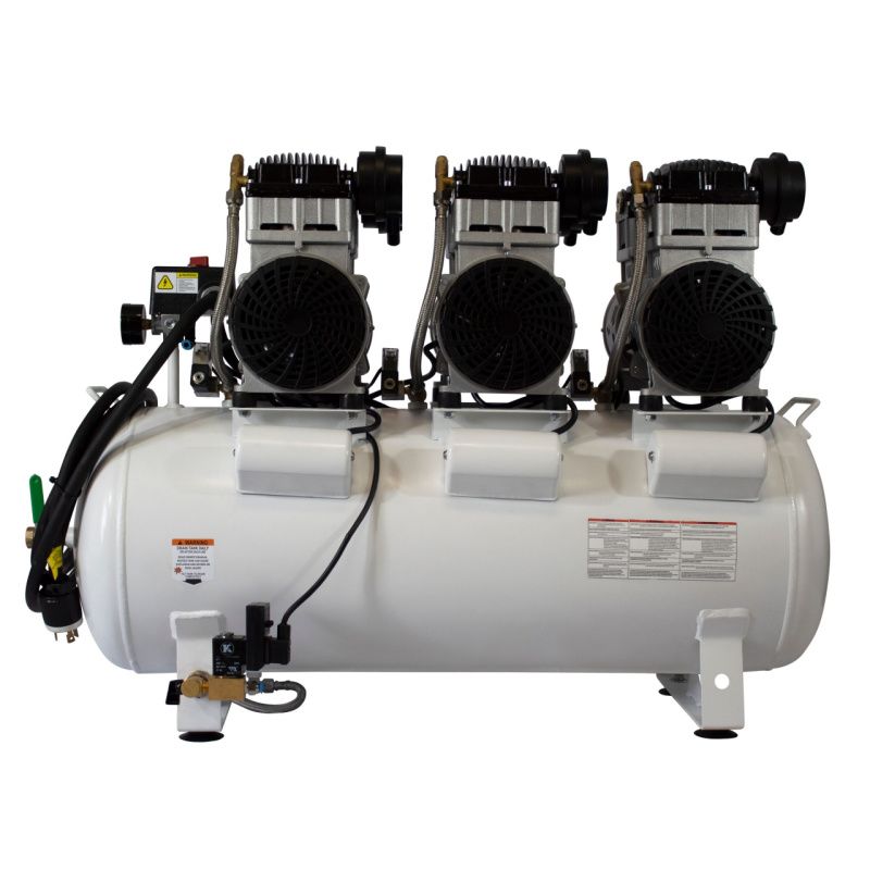 California Air Tools 20060CAD Ultra Quiet Oil-Free 6hp 20 Gallon Air Compressor rear view