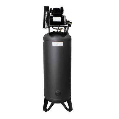 California Air Tools 60037BD heavy duty belt driven 3.7hp 60 gallon air compressor left side view