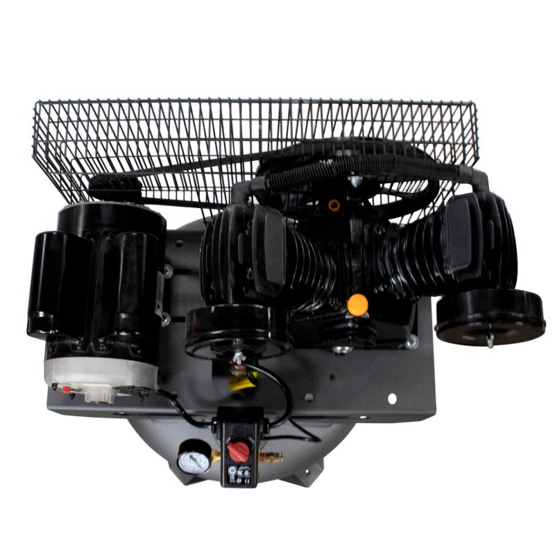 California Air Tools 60037BD heavy duty belt driven 3.7hp 60 gallon air compressor top view