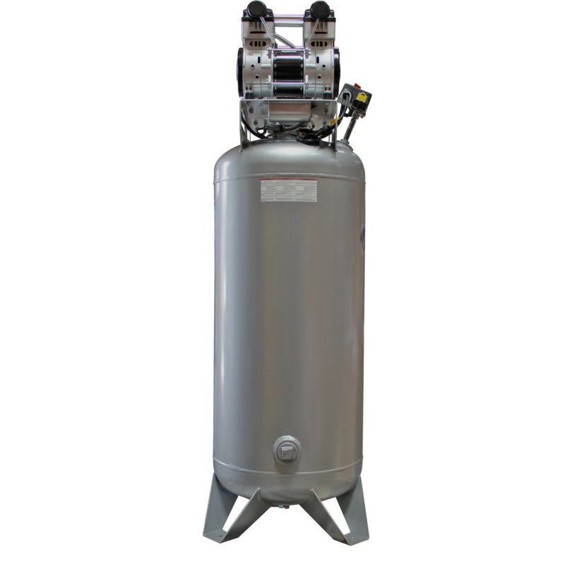 California Air Tools 60040CAD Ultra Quiet Oil-Free 4hp 60 Gallon Air Compressor left side view