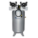 California Air Tools 80060C Ultra Quiet Oil-Free 6hp 80 Gallon Air Compressor front view showing power cable and plug