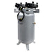 California Air Tools 80060C Ultra Quiet Oil-Free 6hp 80 Gallon Air Compressor front right quarter view with the power cable and plug