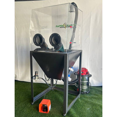 Raptor Blaster RB3030S Slurry Blasting Cabinet Right Quarter View