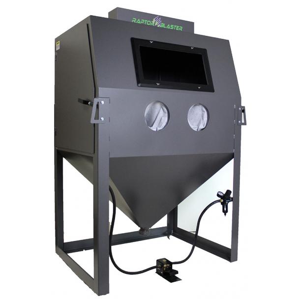 Raptor Blaster RB4836 Sand Blasting Cabinet Left Quarter View