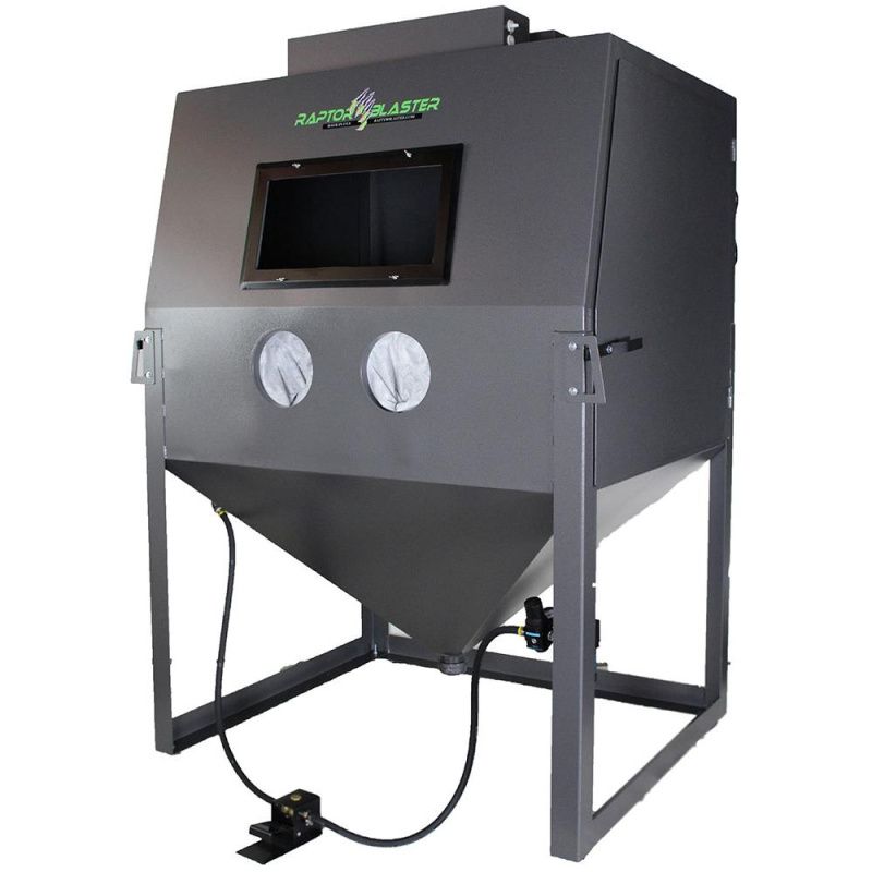 Raptor Blaster RB5446 Sand Blasting Cabinet Right Quarter View